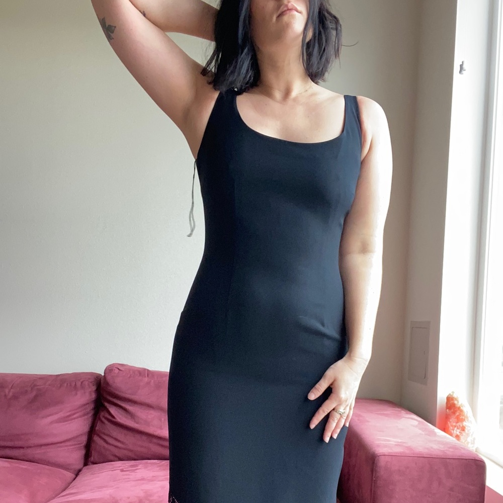Maggy London Black Sleeveless Dress